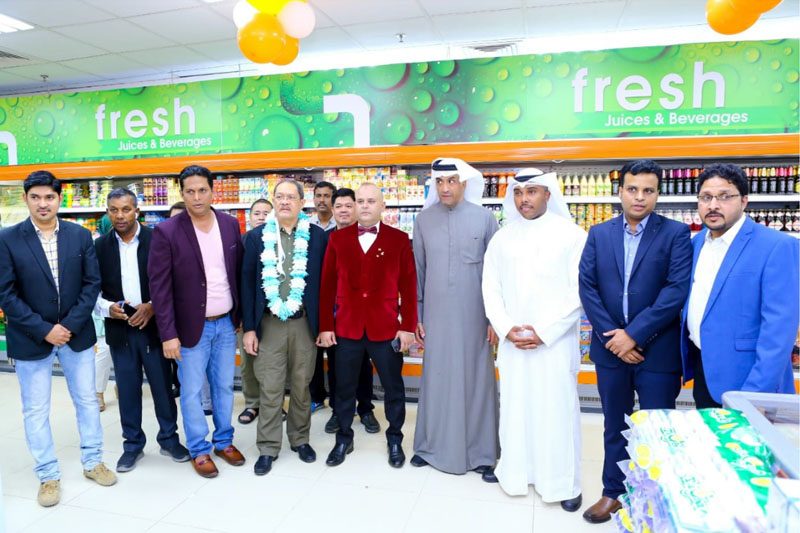 The Kabayan team at a store opening